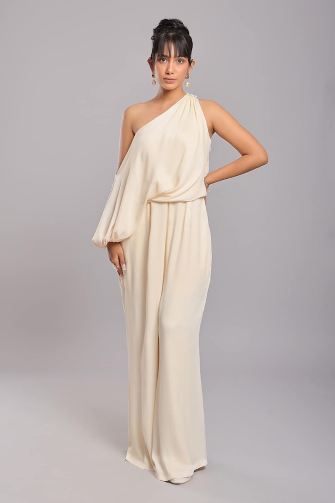 Ellemora fashions One Shoulder Jumpsuit