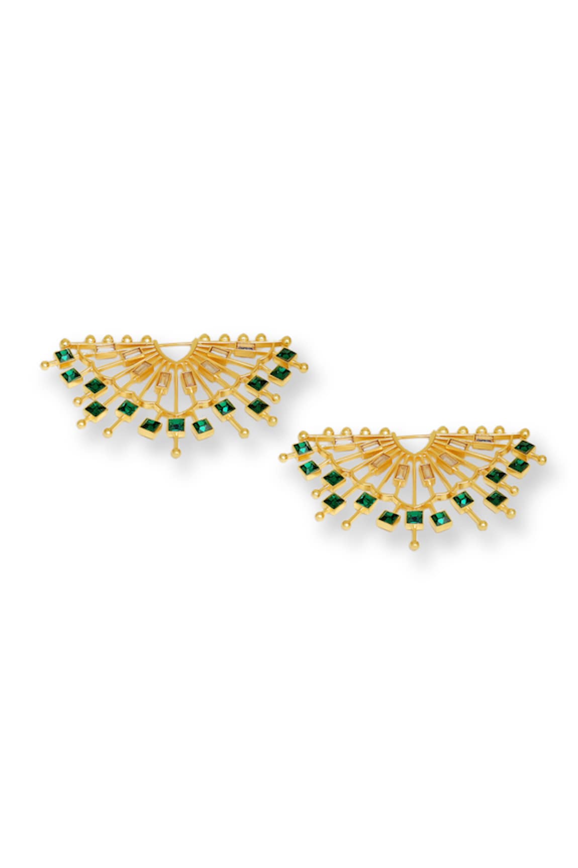 Esme by Aashna Dalmia Cosmic Cadence Swarovski Embellished Earrings