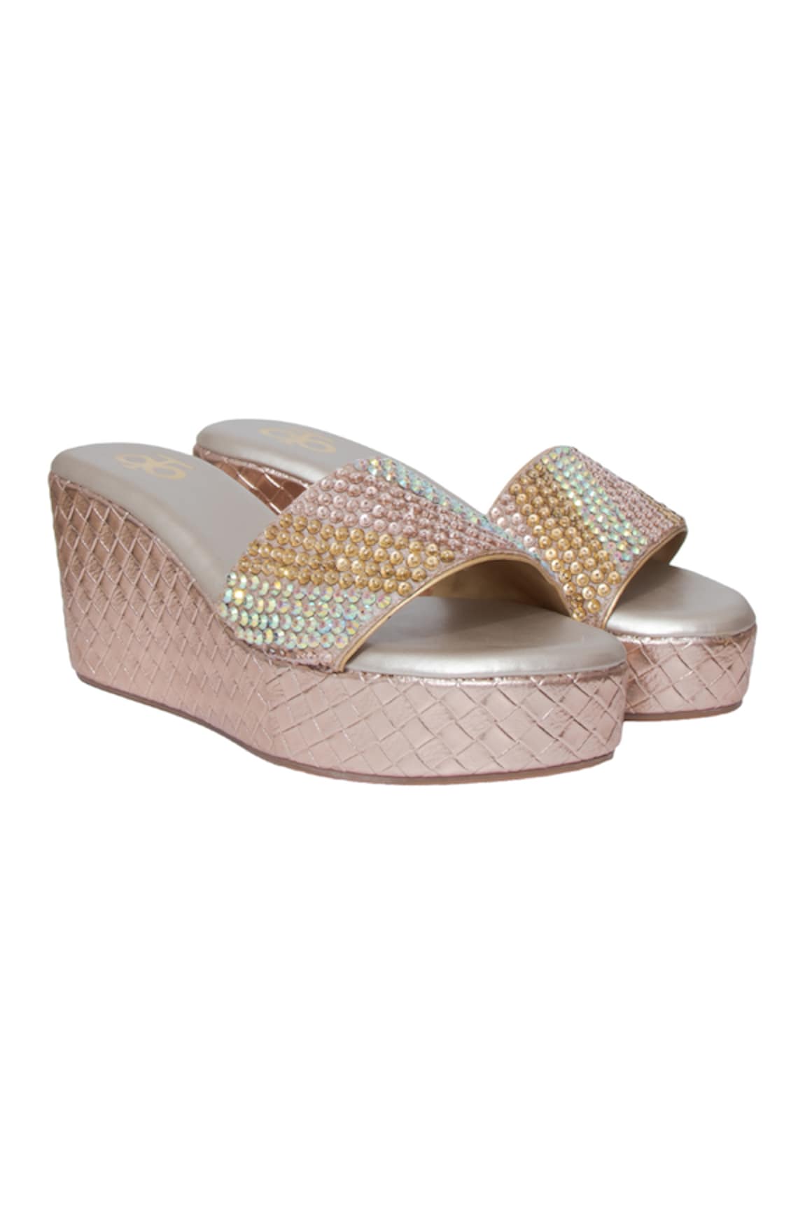 Kkarma Samara Crystal Embellished Platforms