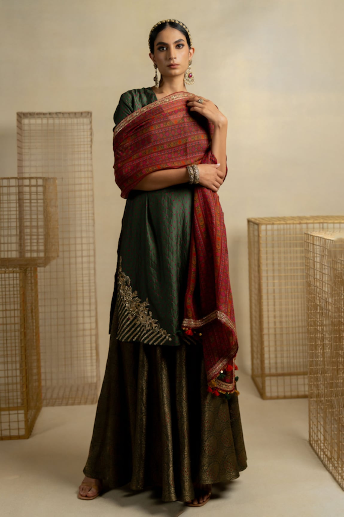 Pooja-Keyur Bagh Print Dupatta