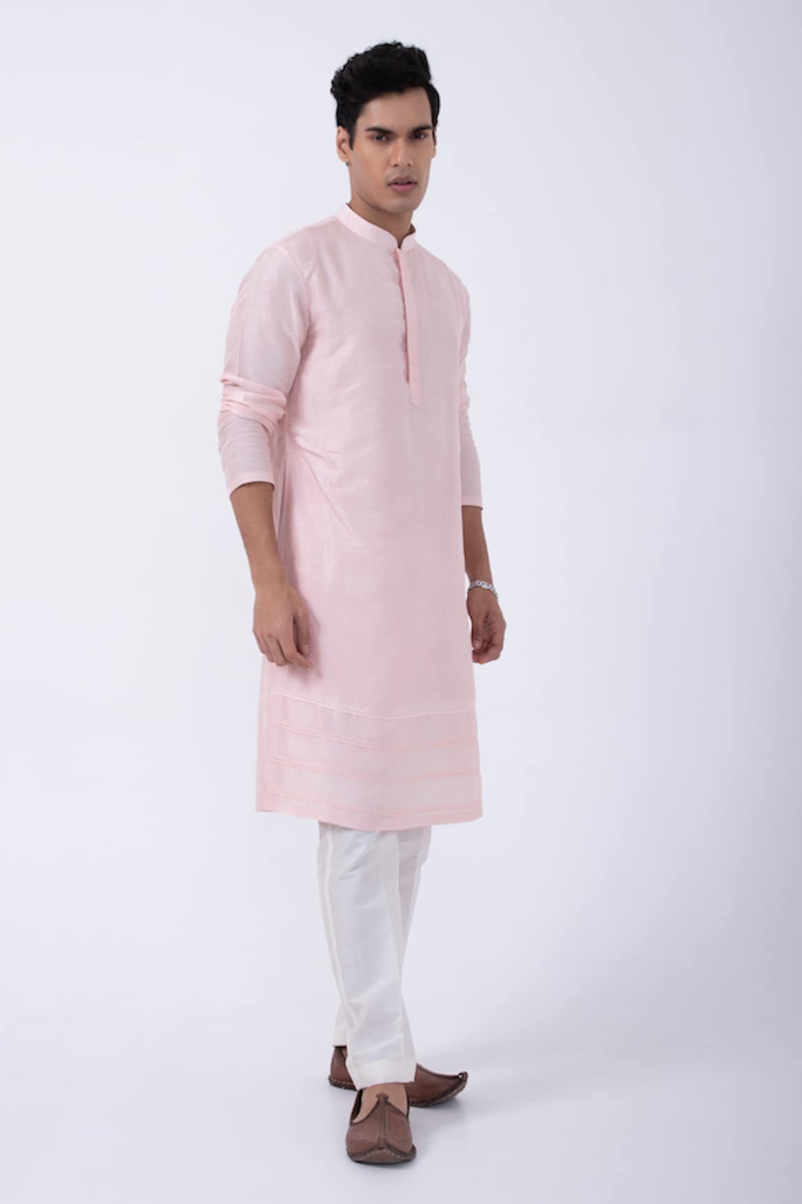 KAKA CALCUTTA Plain Kurta & Pyjama Set