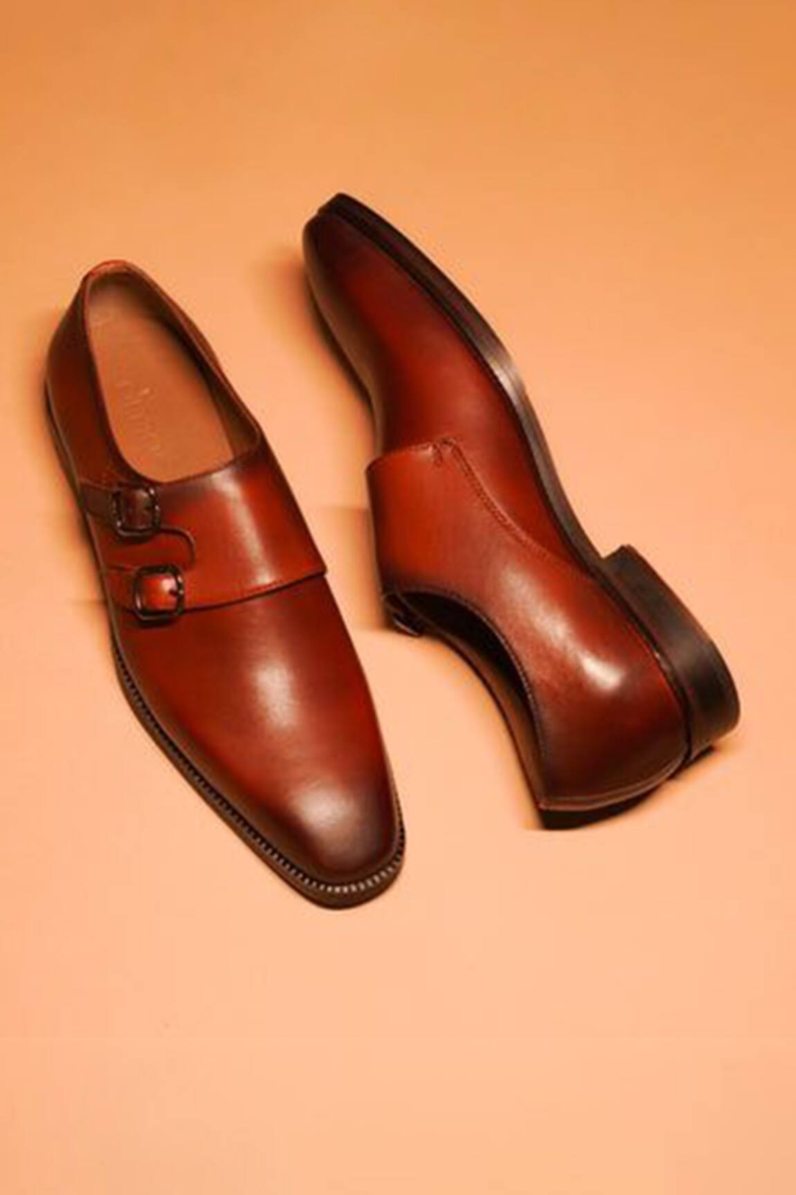 Dmodot Belismo Marrone Dual Tone Oxford Shoes