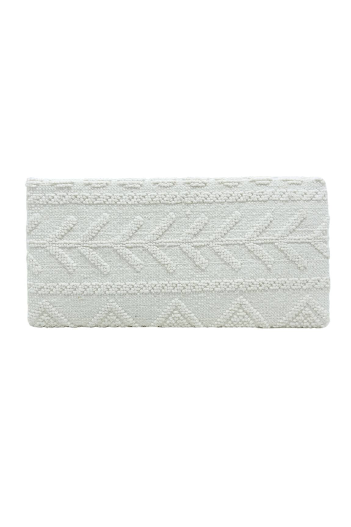 Trov Cece Yarn Woven Misty Vine Clutch 