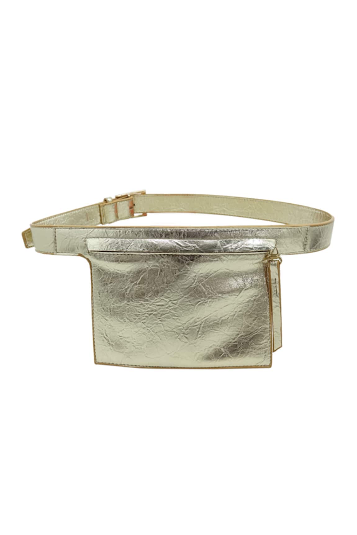 Trov Zuri Metallic Pocket Belt 