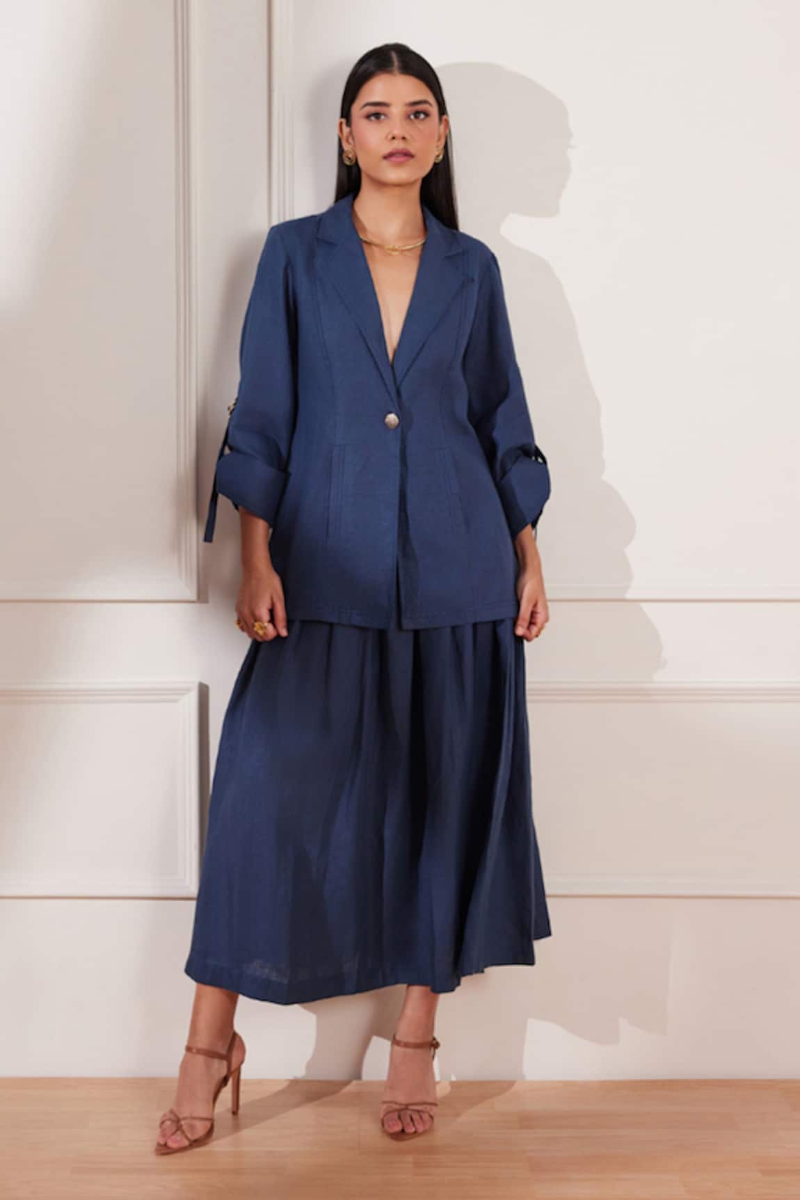 Tara And I Moroccan Box Pleat Skirt