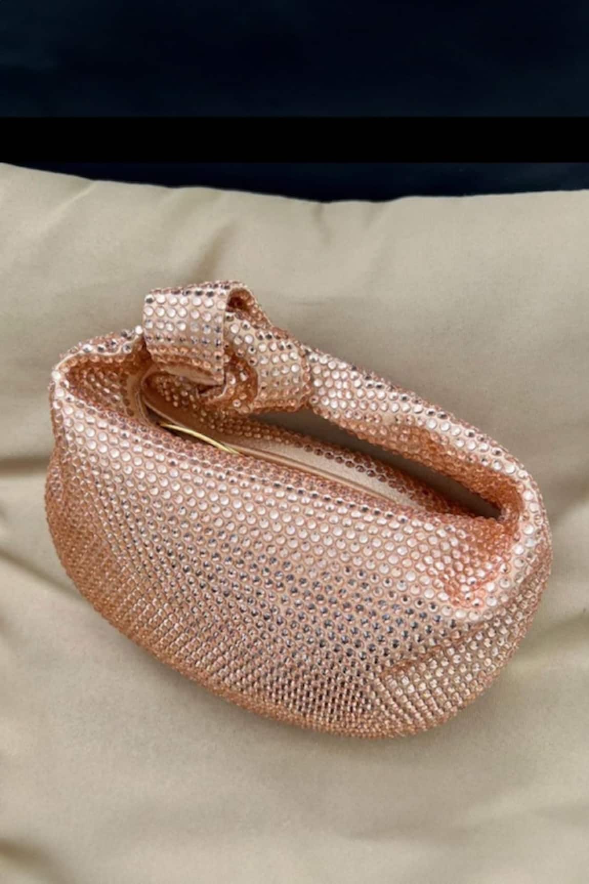 House Of Bling Ambre Studded Bag 
