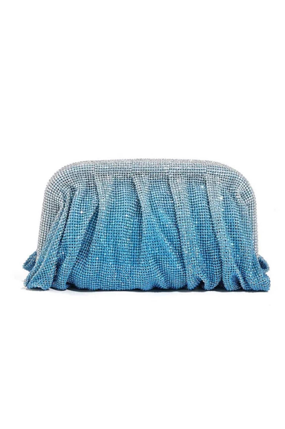 House Of Bling Waterfall Ombre Embellished Clutch 