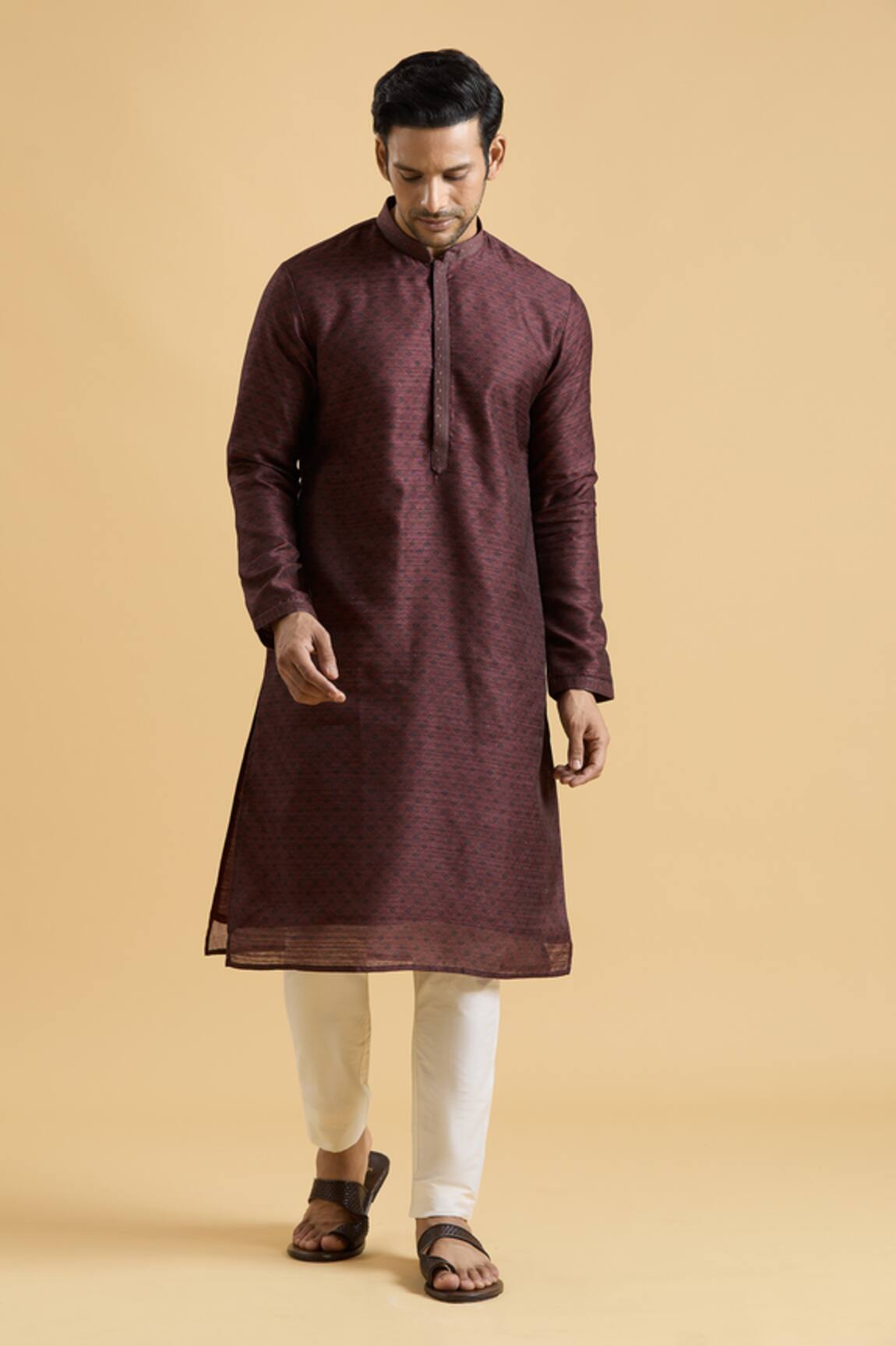 Arihant Rai Sinha Geometric Print Kurta 