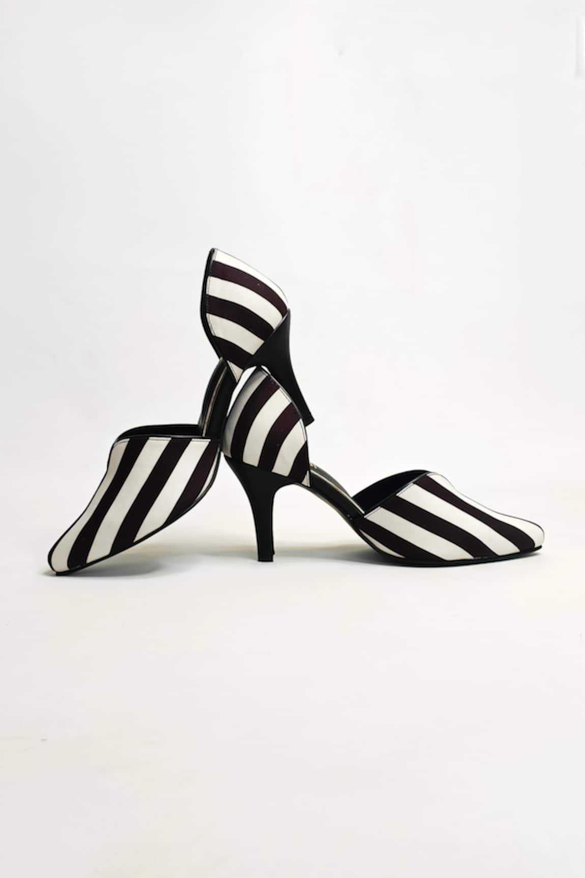 The Alter Kate Striped Print Pumps