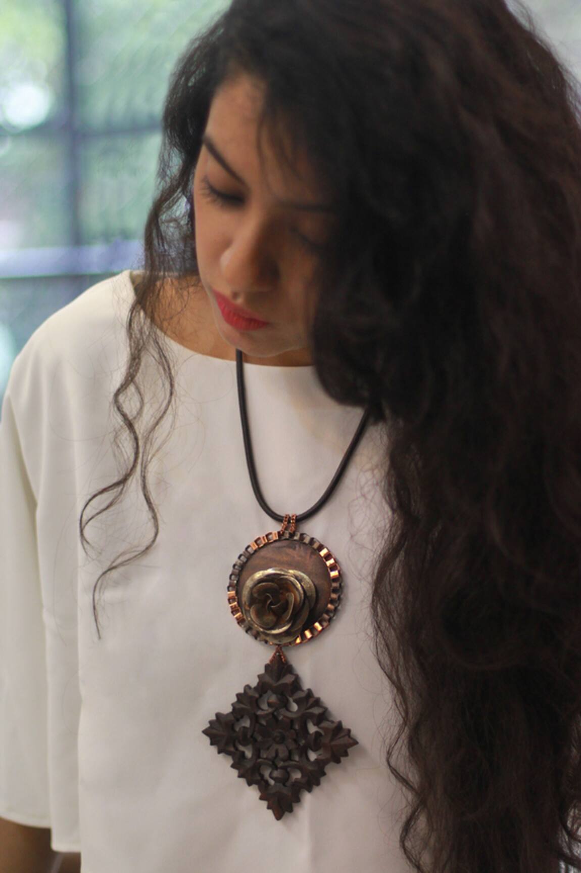 Rejuvenate Jewels Rustic Rose & Romance Necklace 