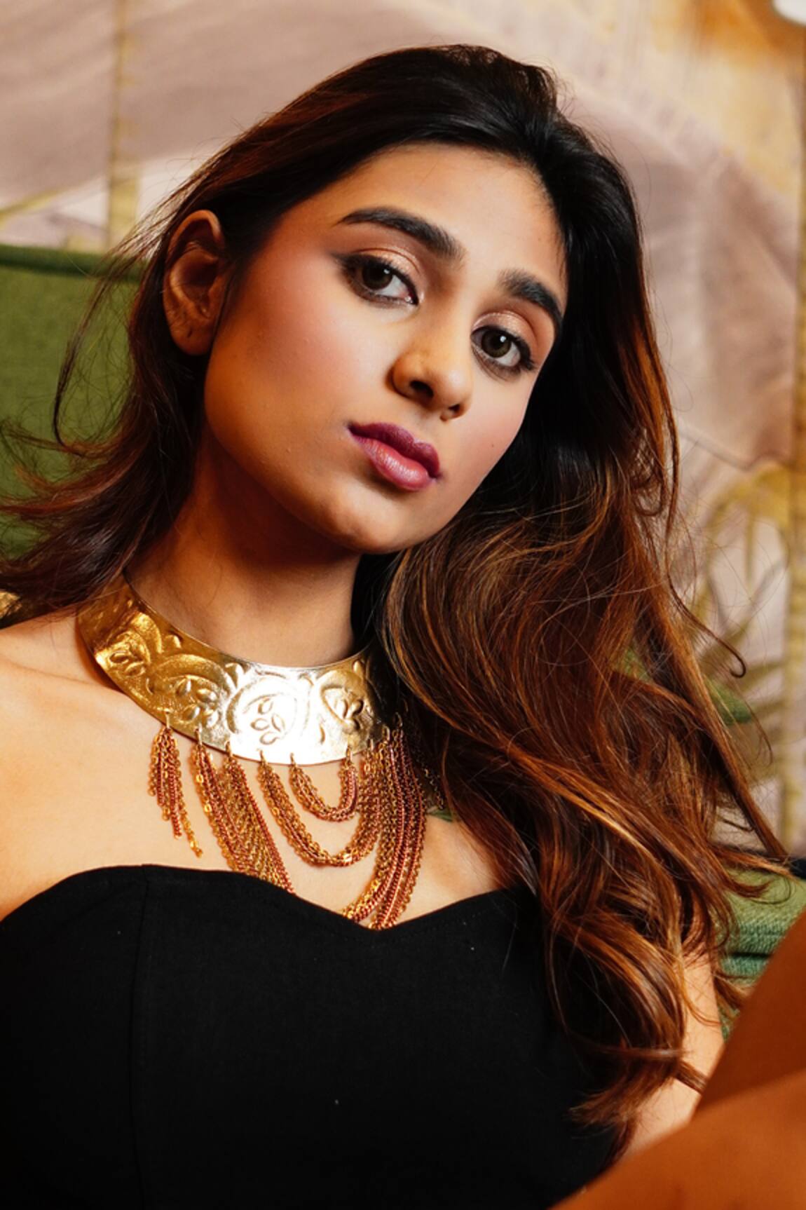 Rejuvenate Jewels Tassel Chainy Choker 