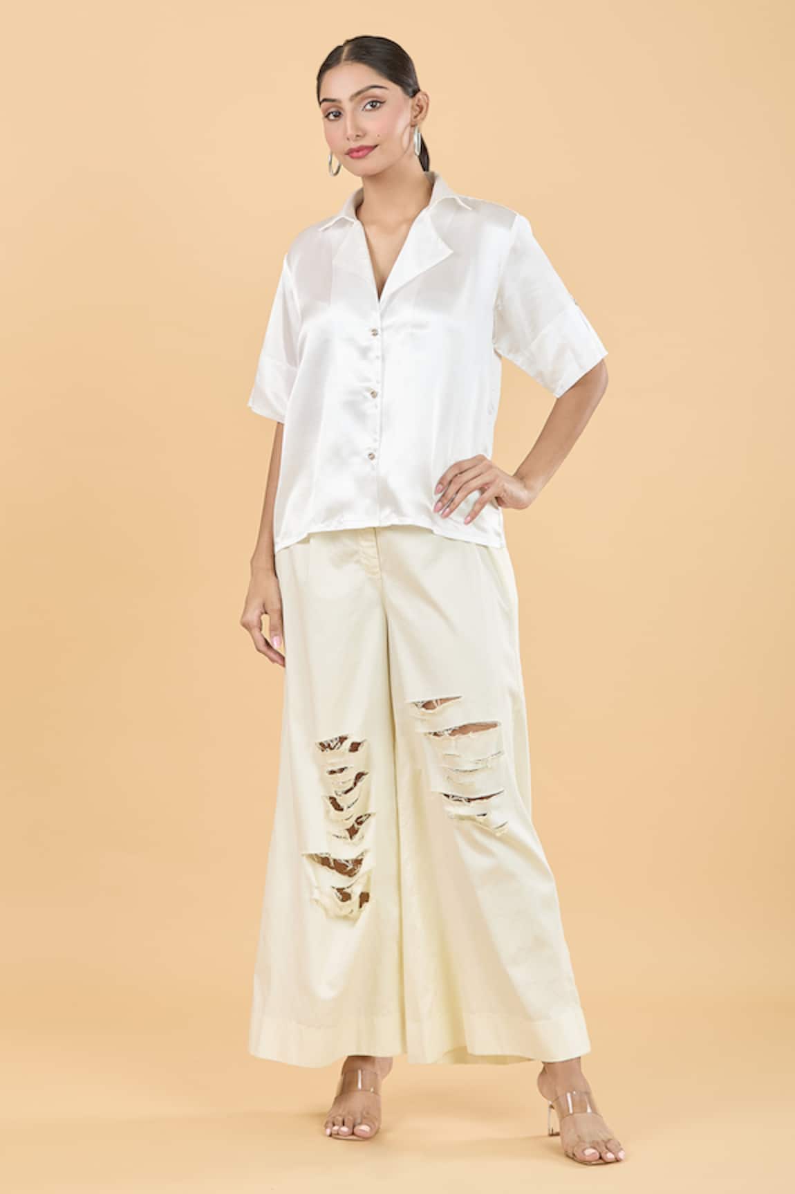 AK-OK Distressed Pant