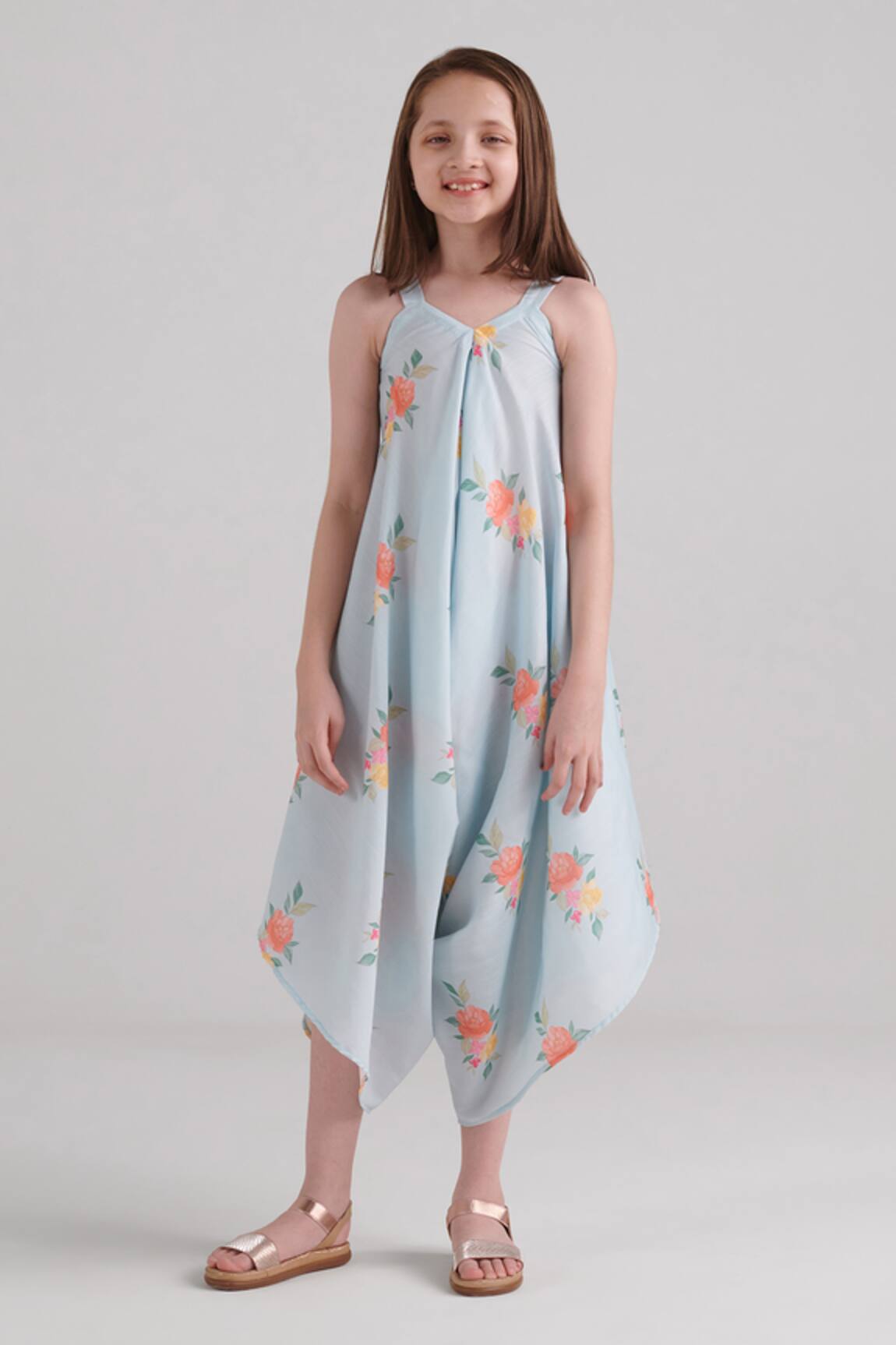 Pasha India Back Tie-Up Palazzo Jumpsuit