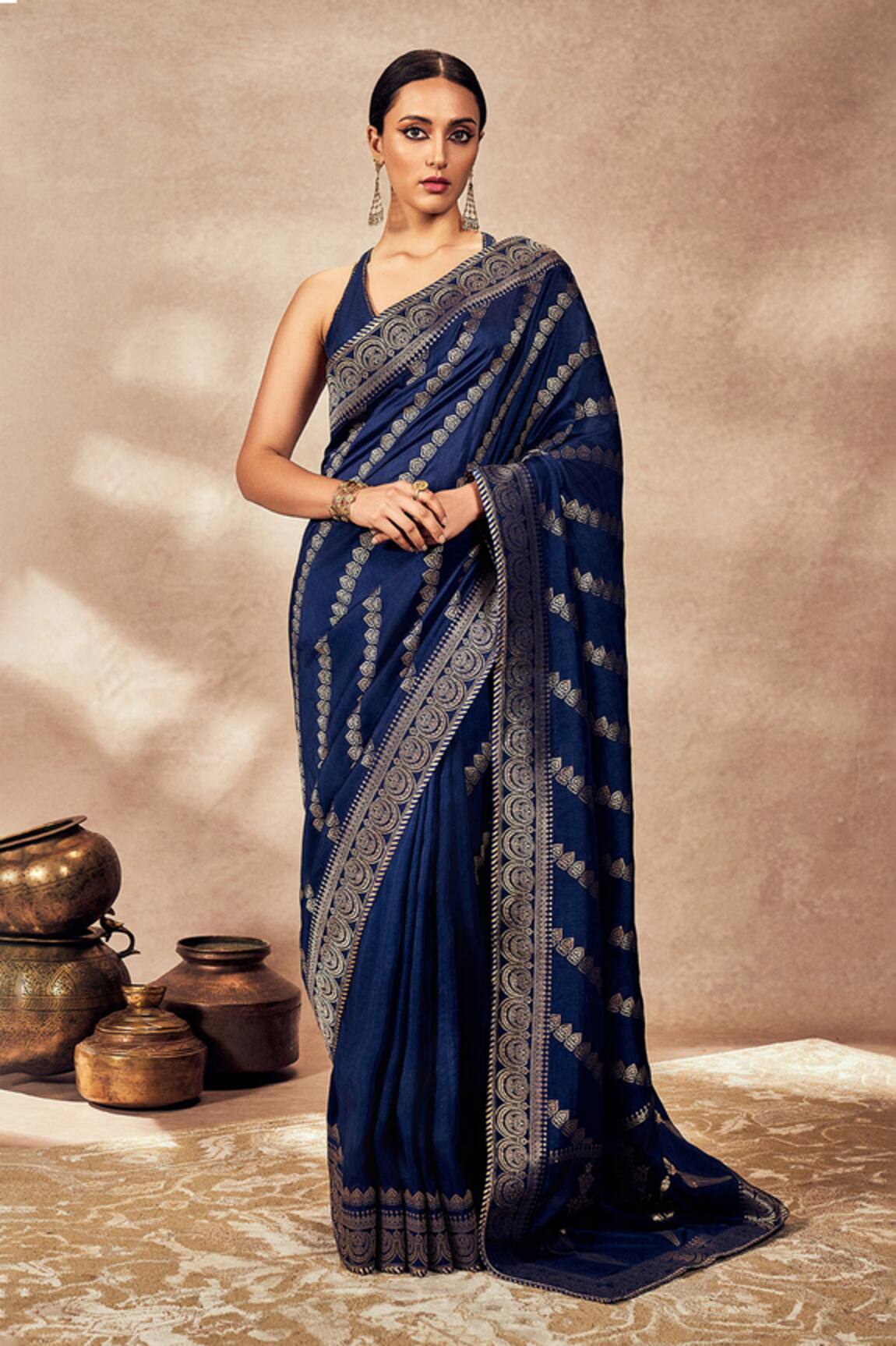 Masaba Nooraniyat Woven Saree With Unstitched Blouse Piece