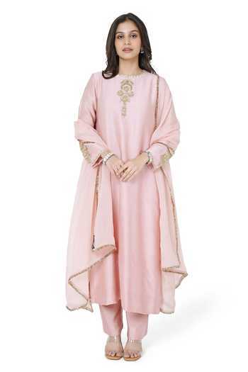 Komal Shah Bead Hand Embroidered Kurta Set 