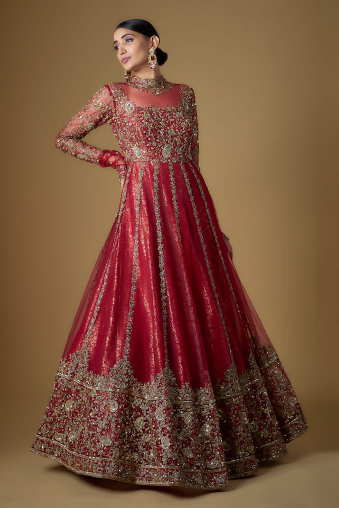 FATIZ Hand Embroidered Gown