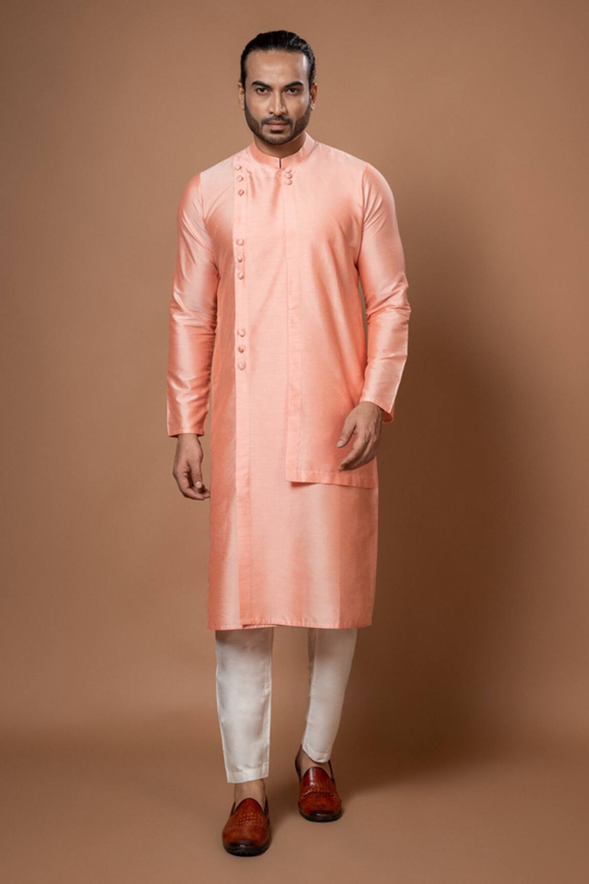 Priyanka Haralalka Layered Kurta With Pyjama 