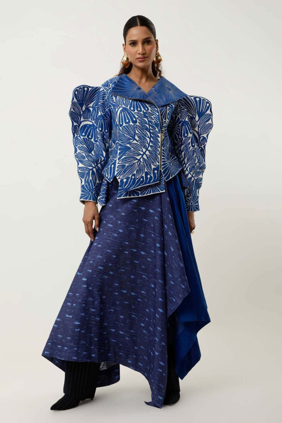 Jajaabor Floral Cutwork Jacket