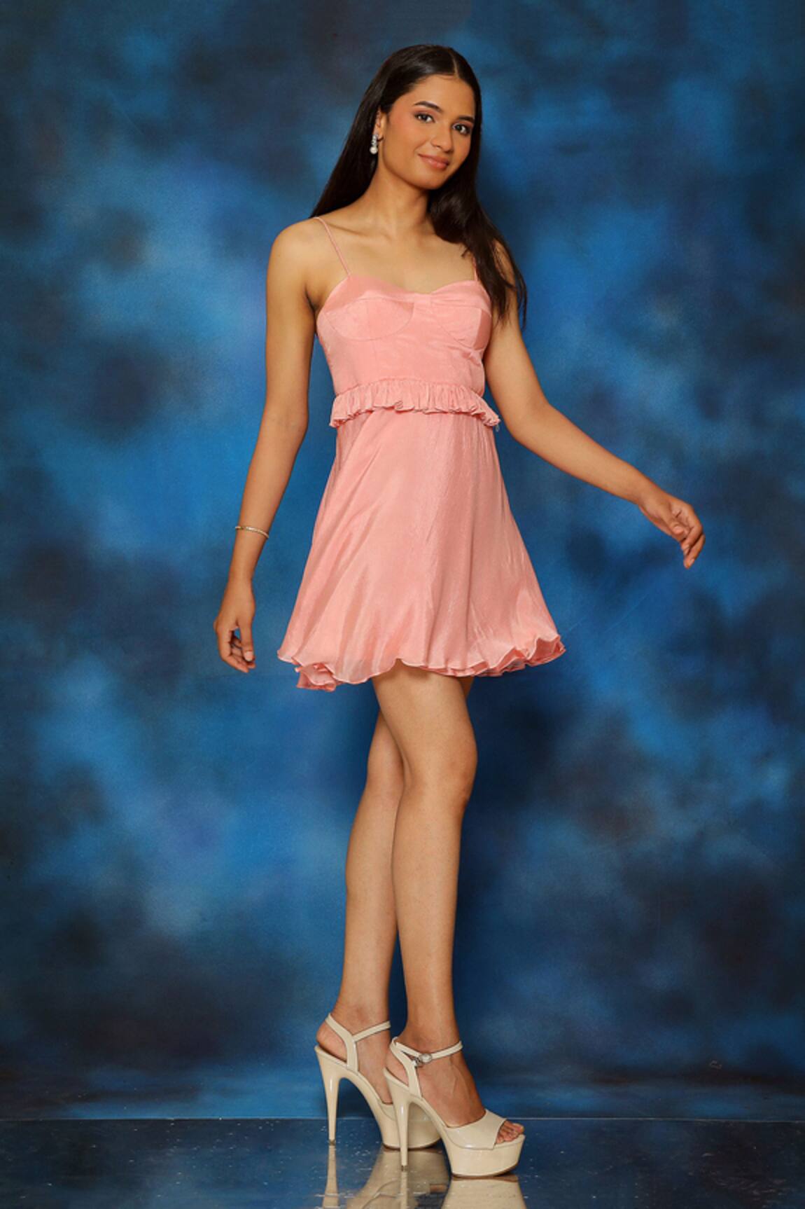 Pooja Kankariya Flared Short Dress 
