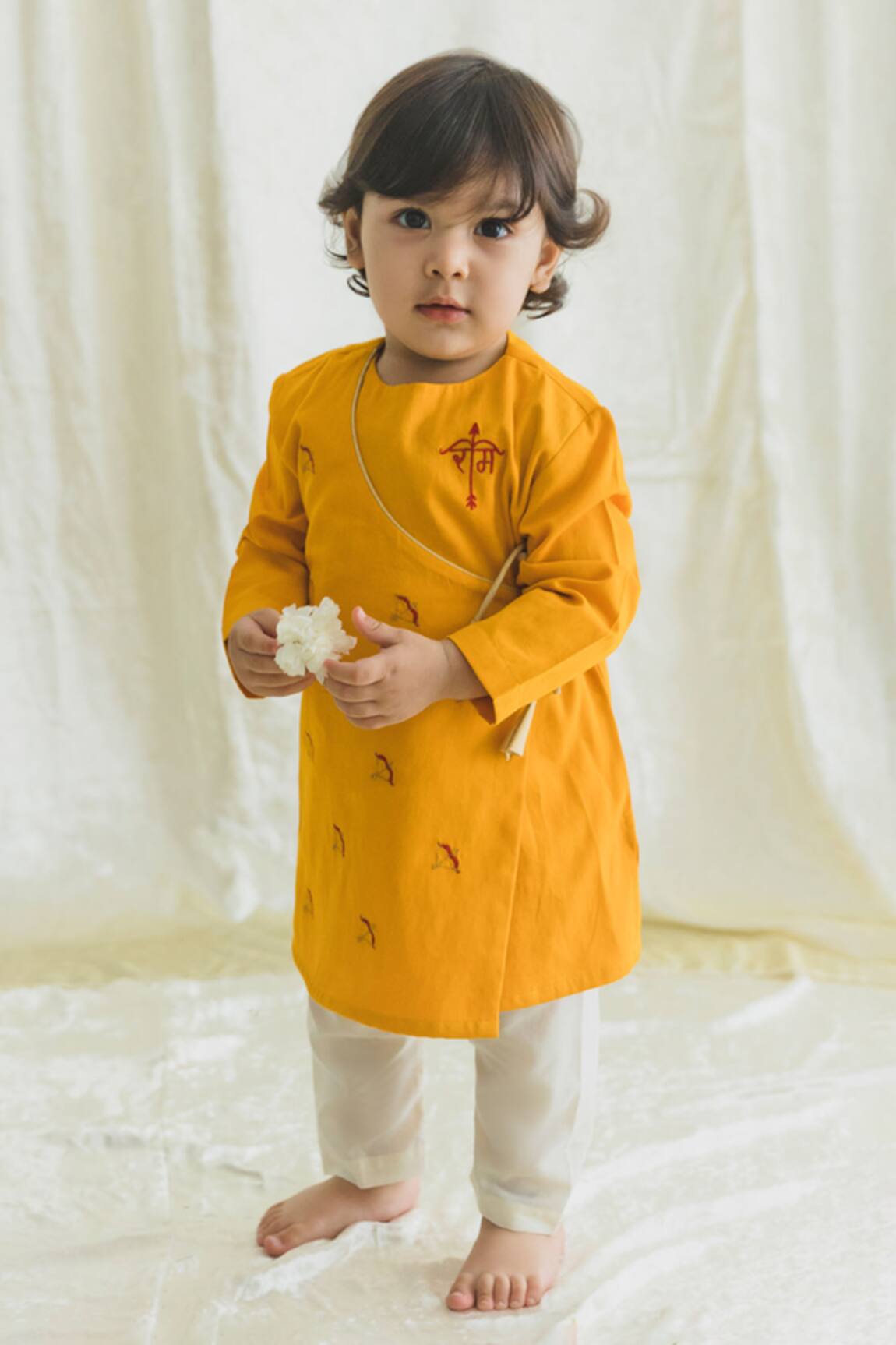 Tiber Taber Embroidered Dhanush Baan Kurta Pyjama Set
