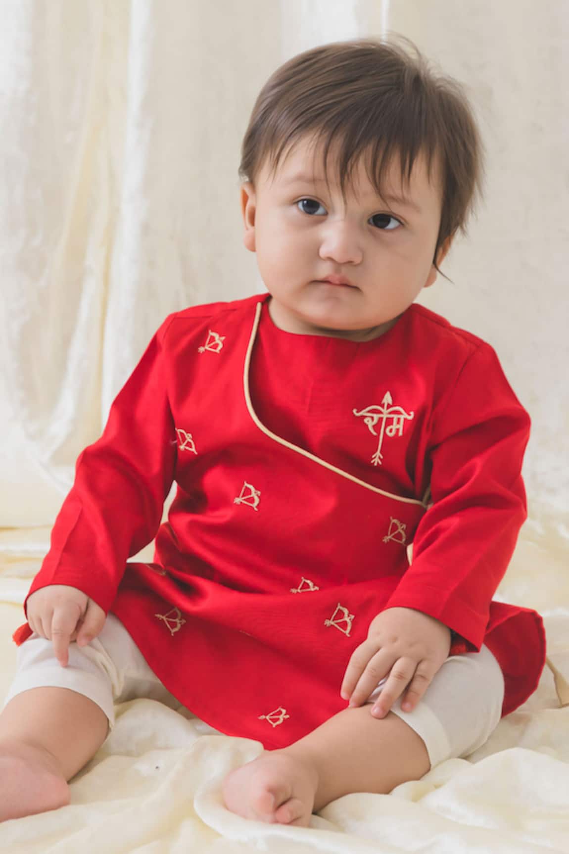 Tiber Taber Jai Shri Ram Kurta & Pyjama Set