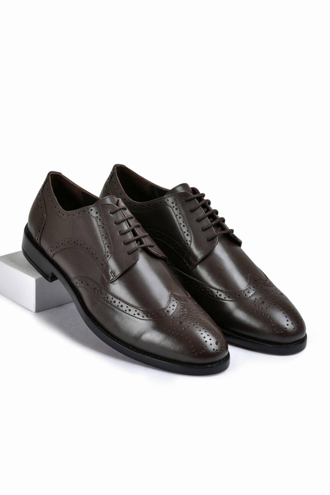Wednesday Lifestyle Michael II Wingtip Derby Shoes 