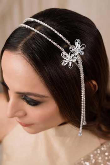 Anana Shreenika Zircon Embellished Hair Band 