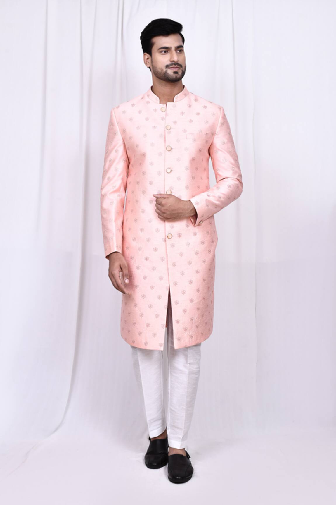 Arihant Rai Sinha Thread Embroidered Sherwani With Pant 