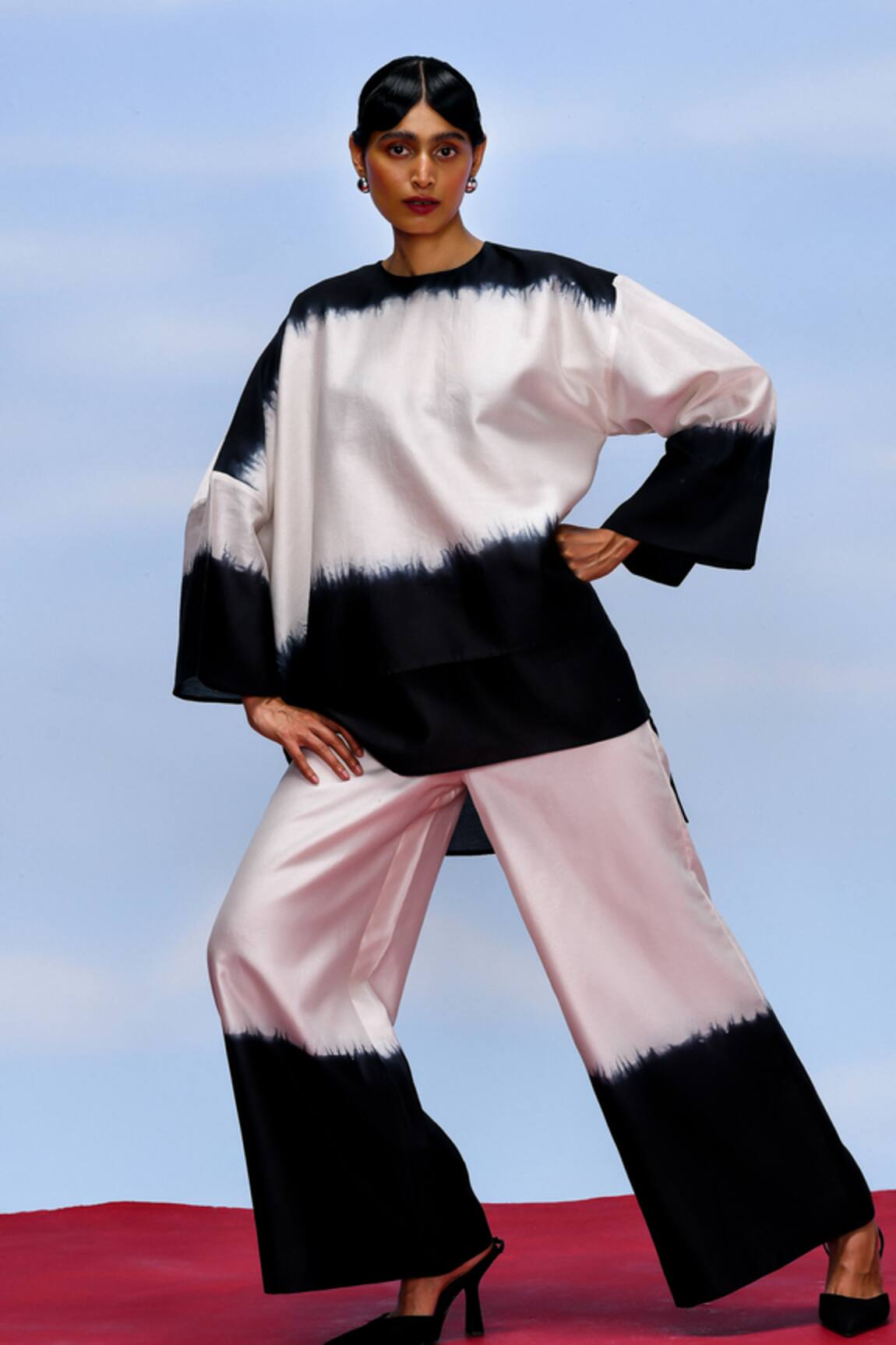 Febo6 Nocturne Ombre Top & Pant Set 