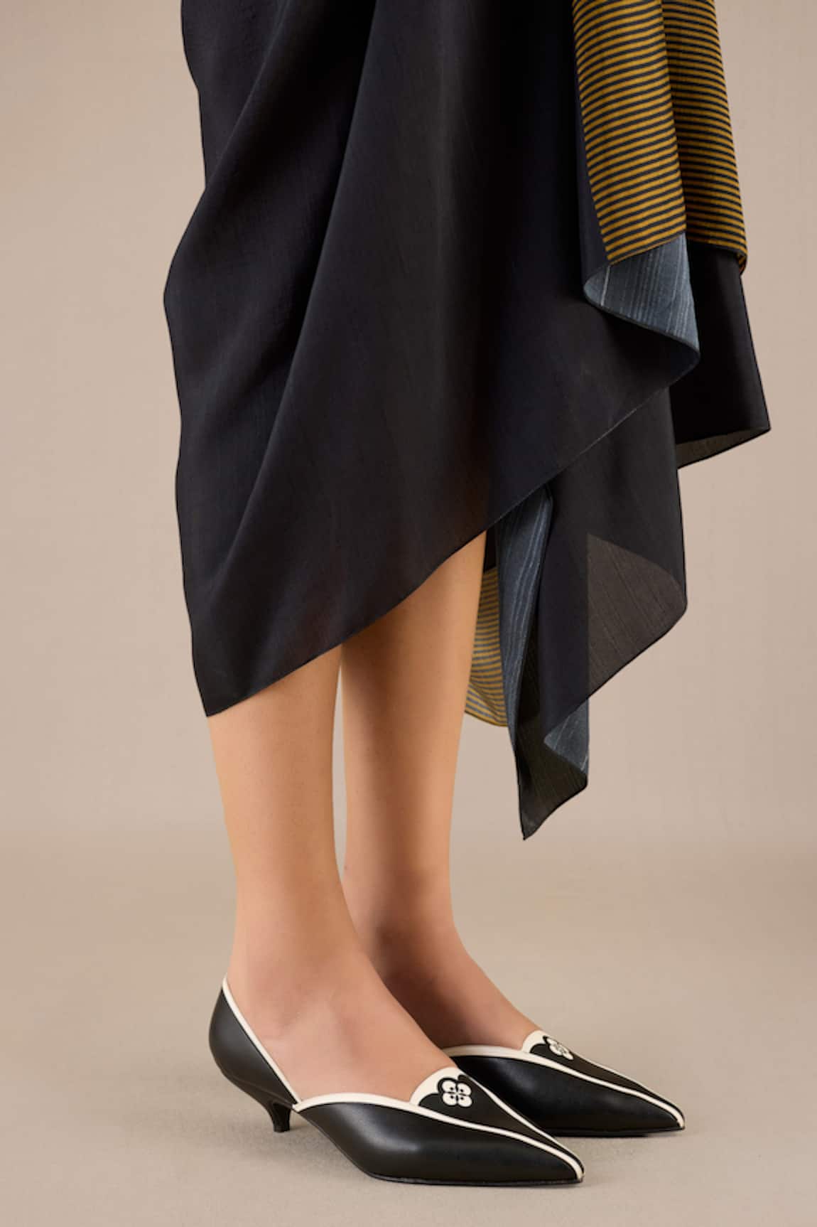 Ampm Zuri Embellished Kitten Heels 