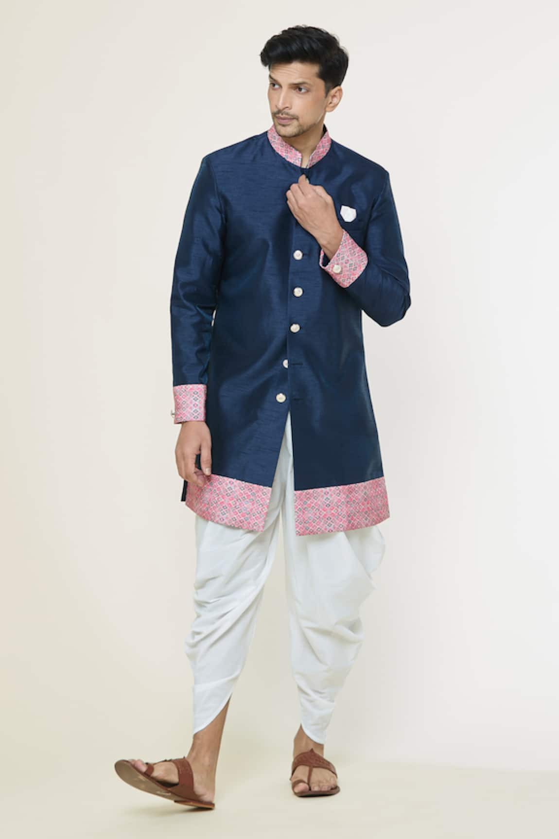 Arihant Rai Sinha Placement Printed Sherwani Set