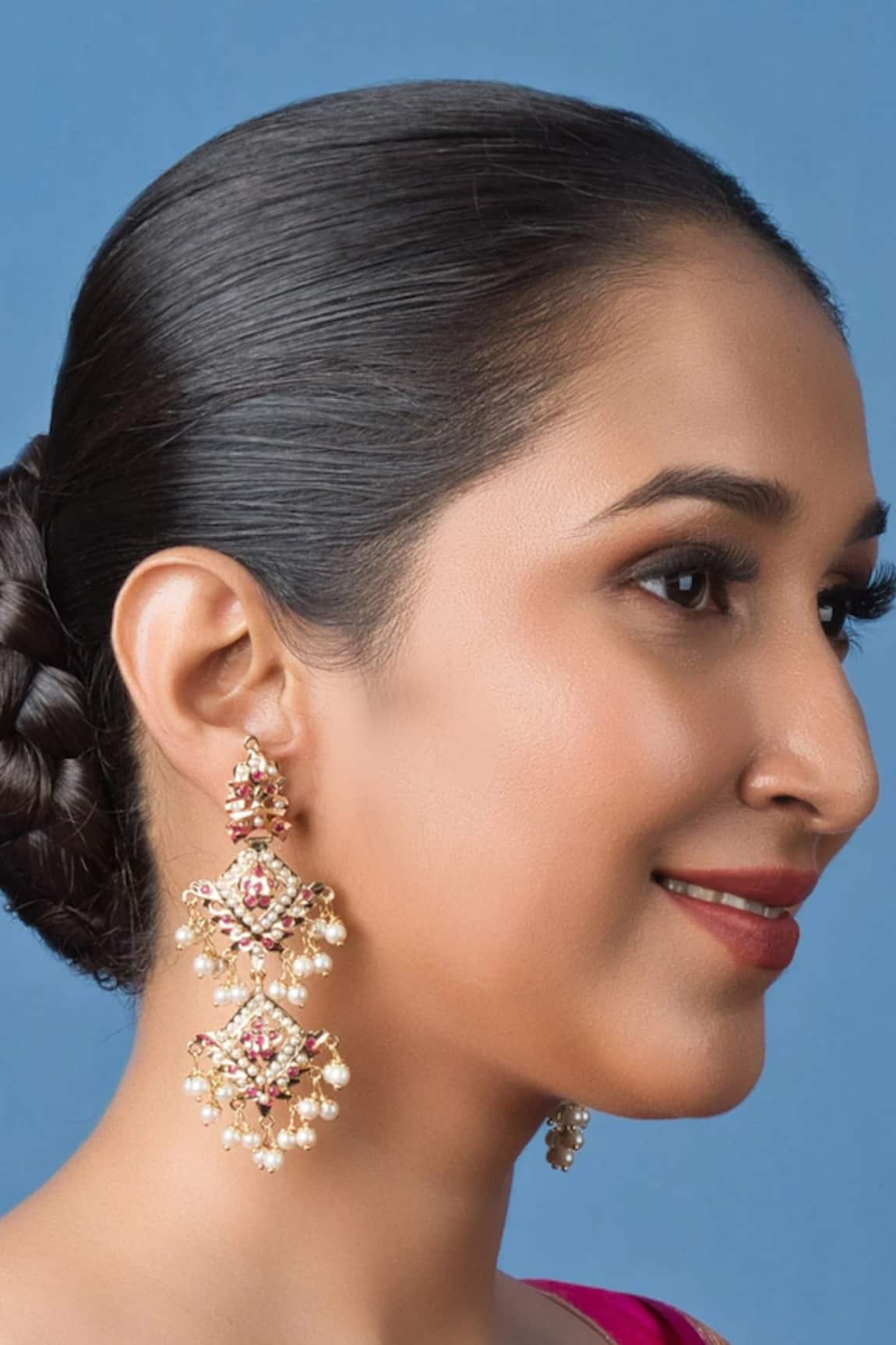 Queens Jewels Inara Stone Studded Earrings 