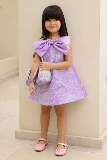 JANYAS CLOSET Floral Sequin Embellished Dress 