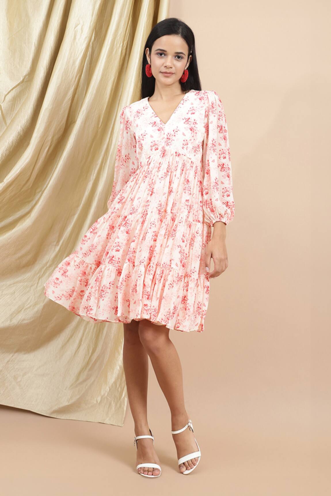 EWOKE Rosalind Fit & Flare Dress 