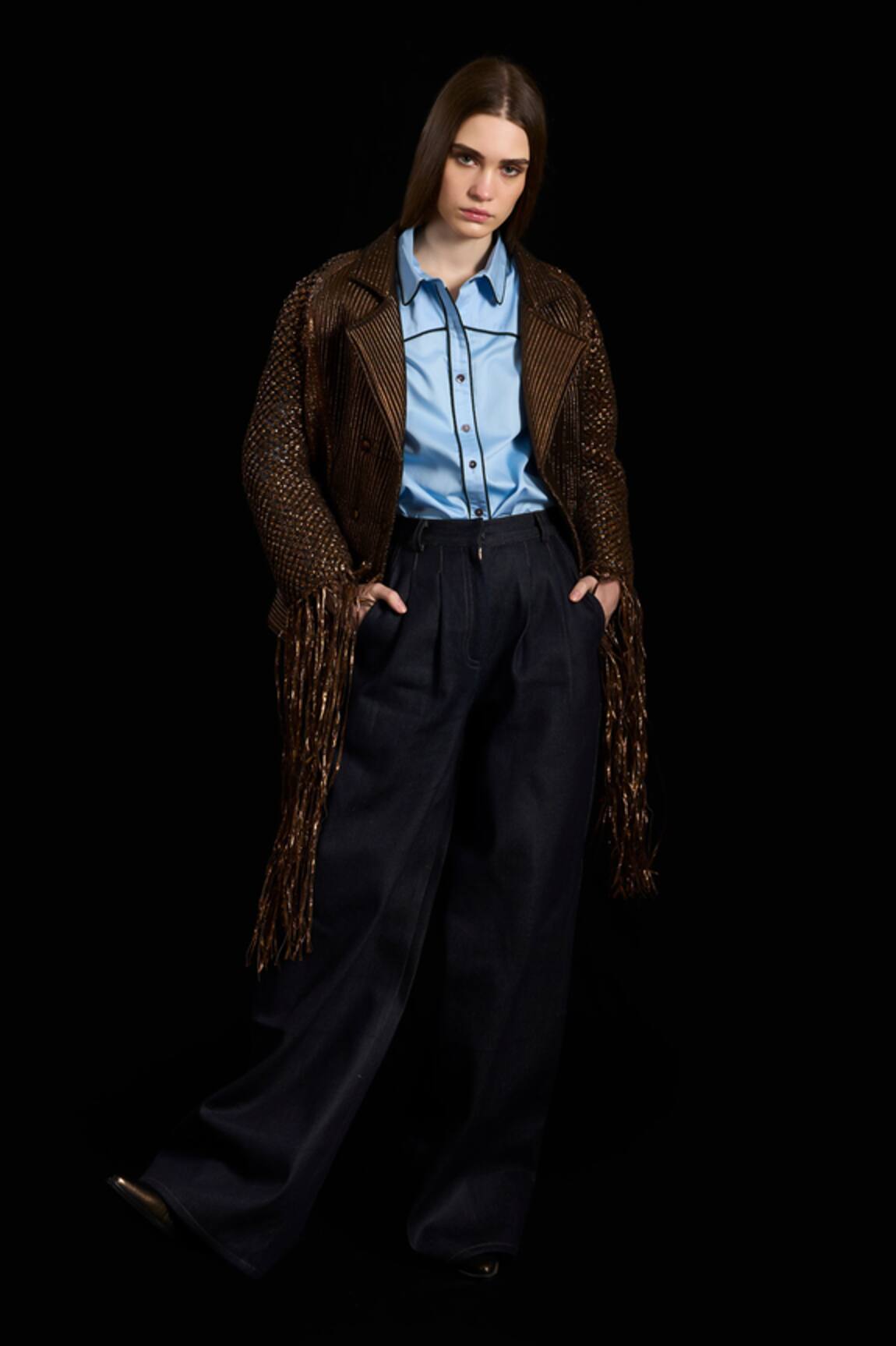 Rara Avis Hand Woven Braided Jacket