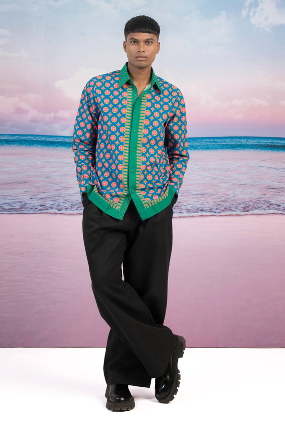 Siddhartha Bansal Kaleidoscopic Print Shirt