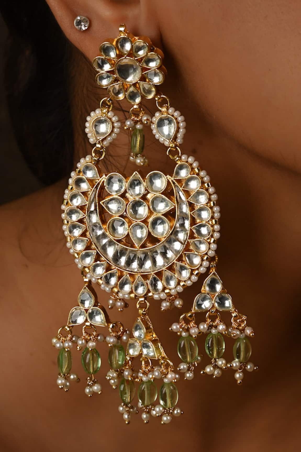 Namasya Bead Drop Earrings 