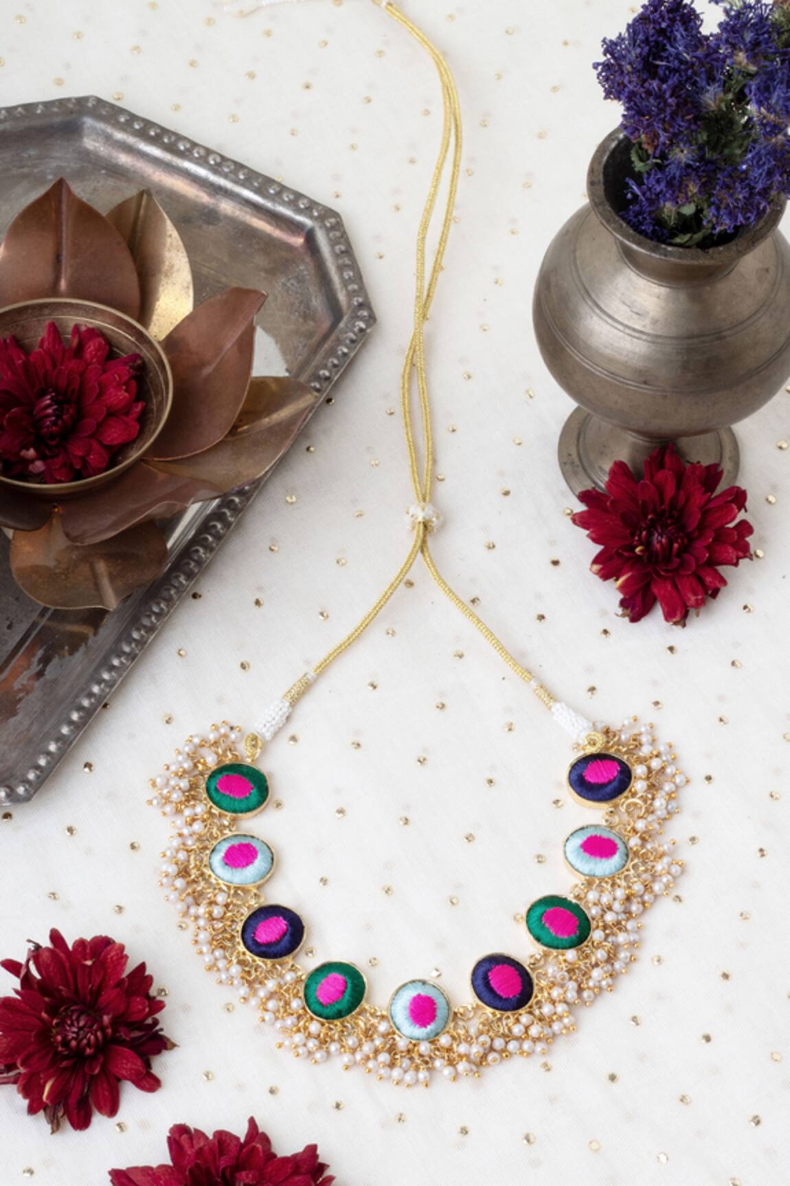 Bauble Bazaar Blooming Daffodil Necklace 