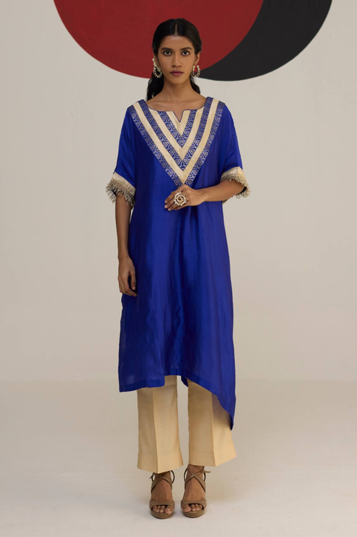 Neitri Apsara Yoke Design Kaftan Pant Set 