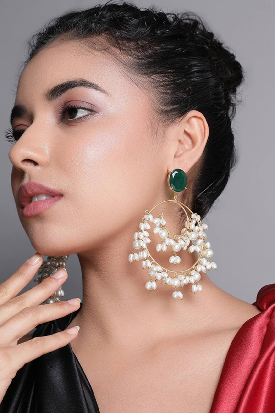 Xago Le Harmonia Pearl Chandbalis 