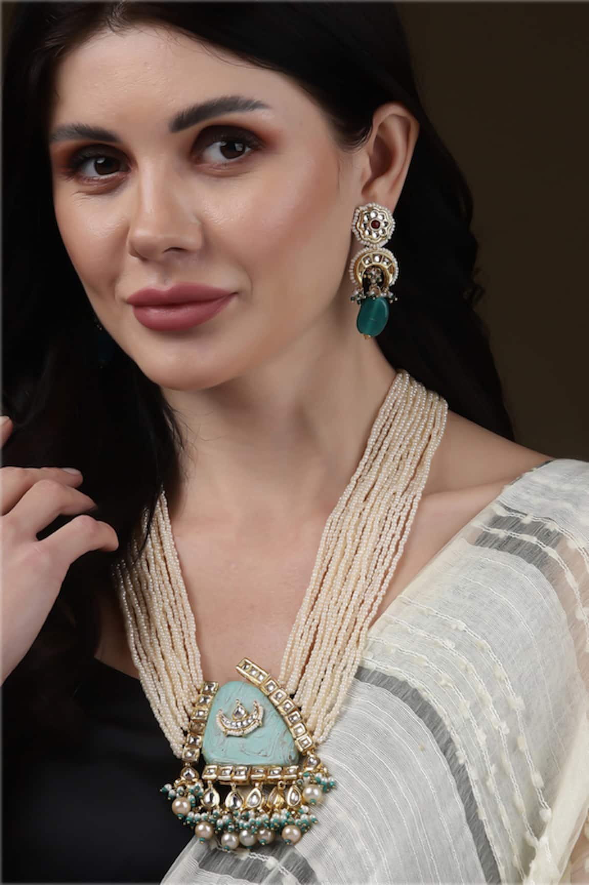 Dugran By Dugristyle Chaand Haar Necklace