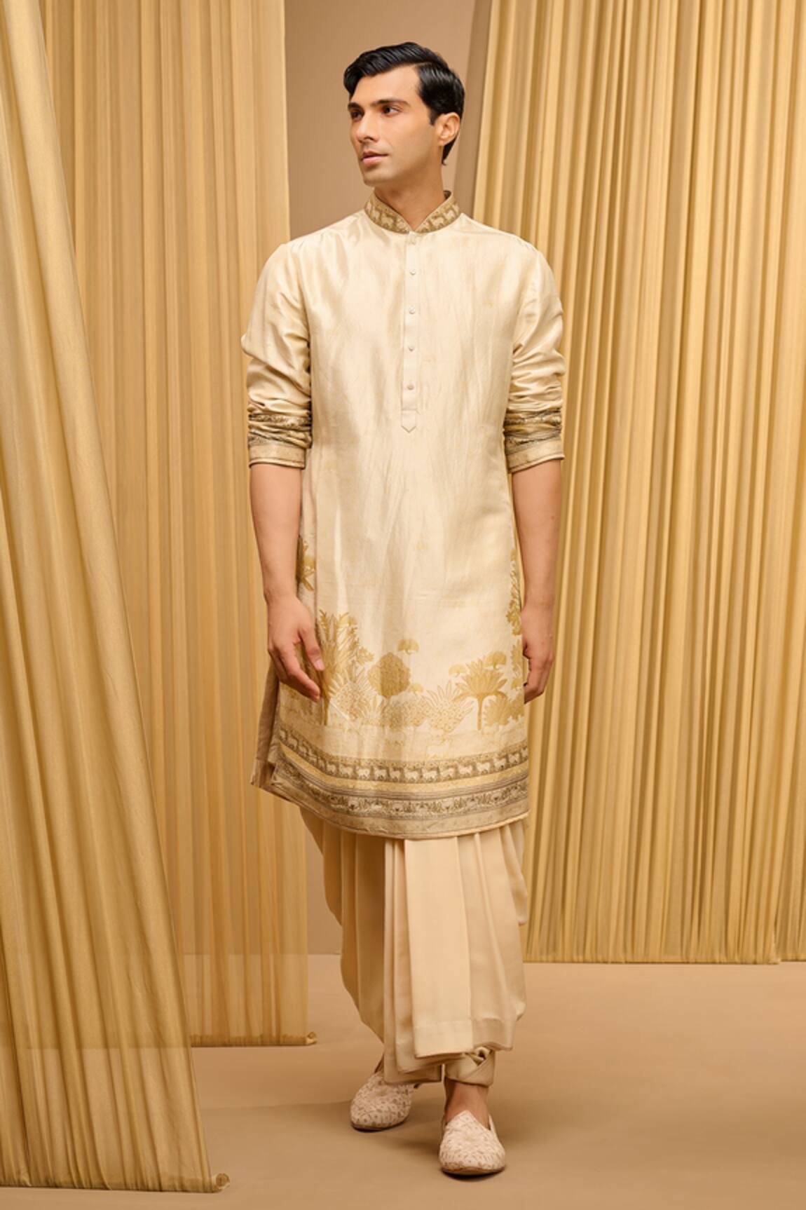 Tarun Tahiliani Pichwai Print Kurta 
