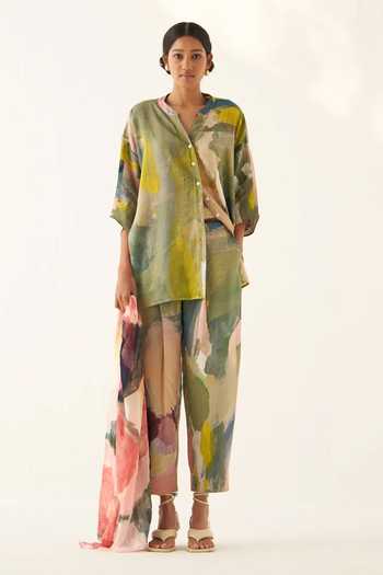 OFRIDA Sunrise AE Printed Shirt 