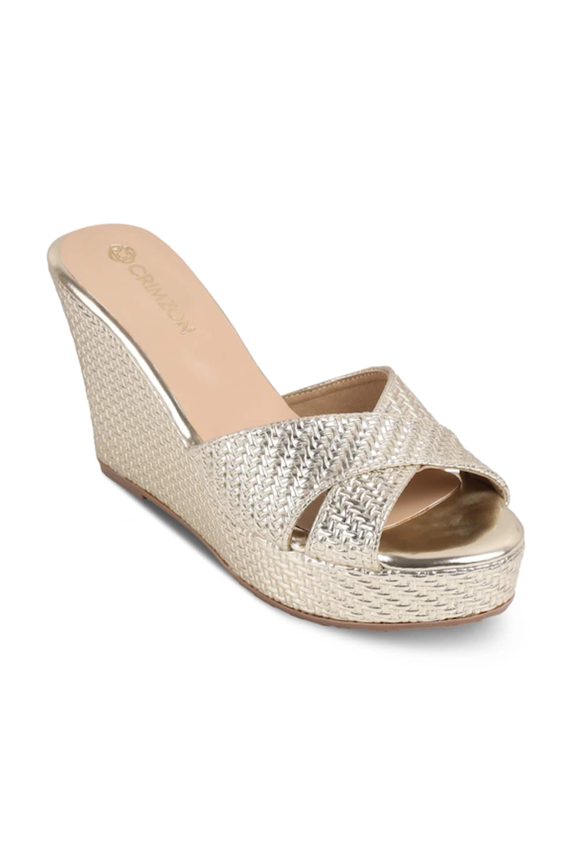 Crimzon Aiyana Criss Cross Wedges 