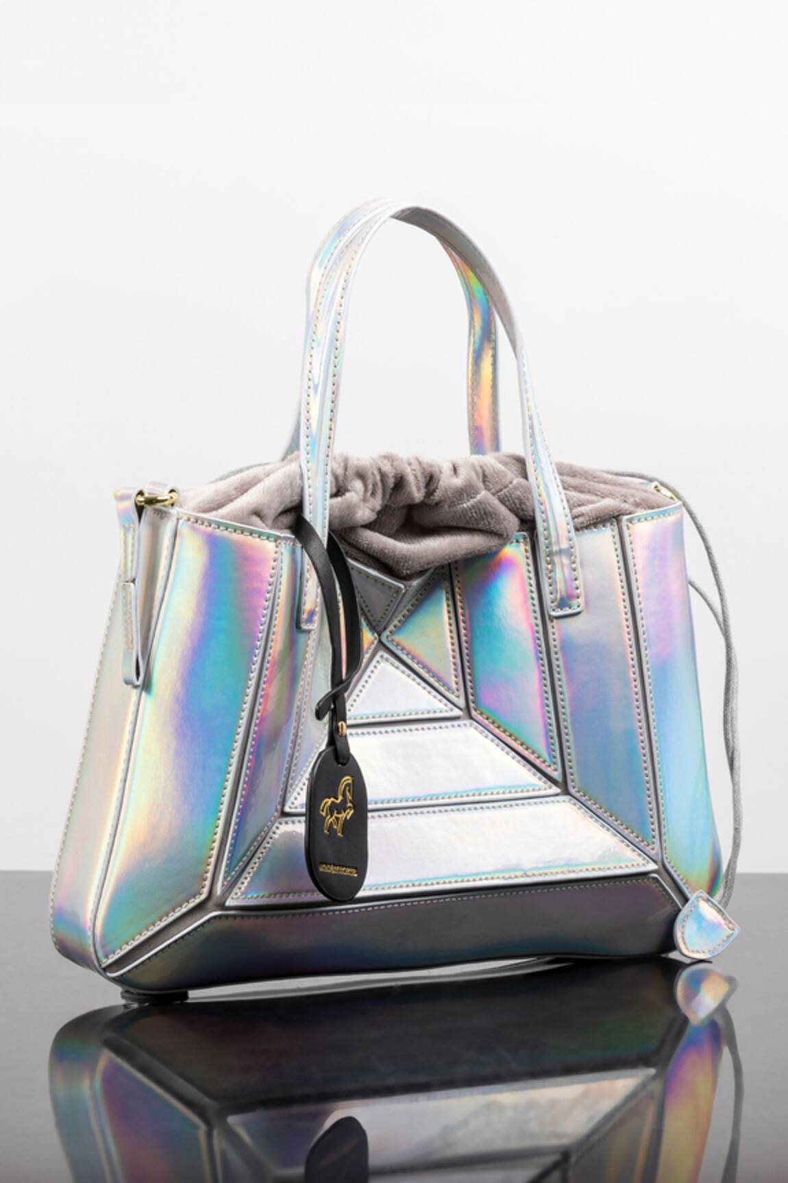 Wagon Horse Prism Maze Shaped Handbag 