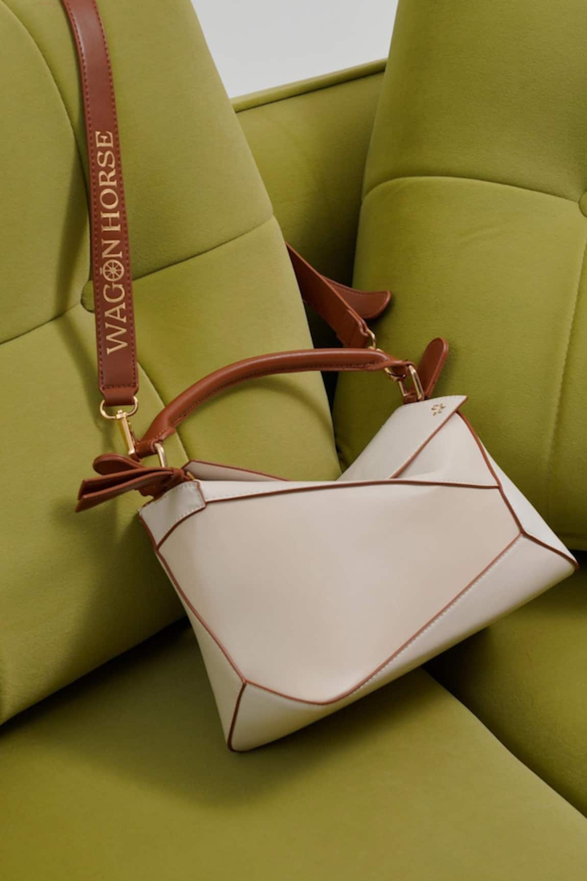 Wagon Horse Opal Whisper Crossbody Bag 