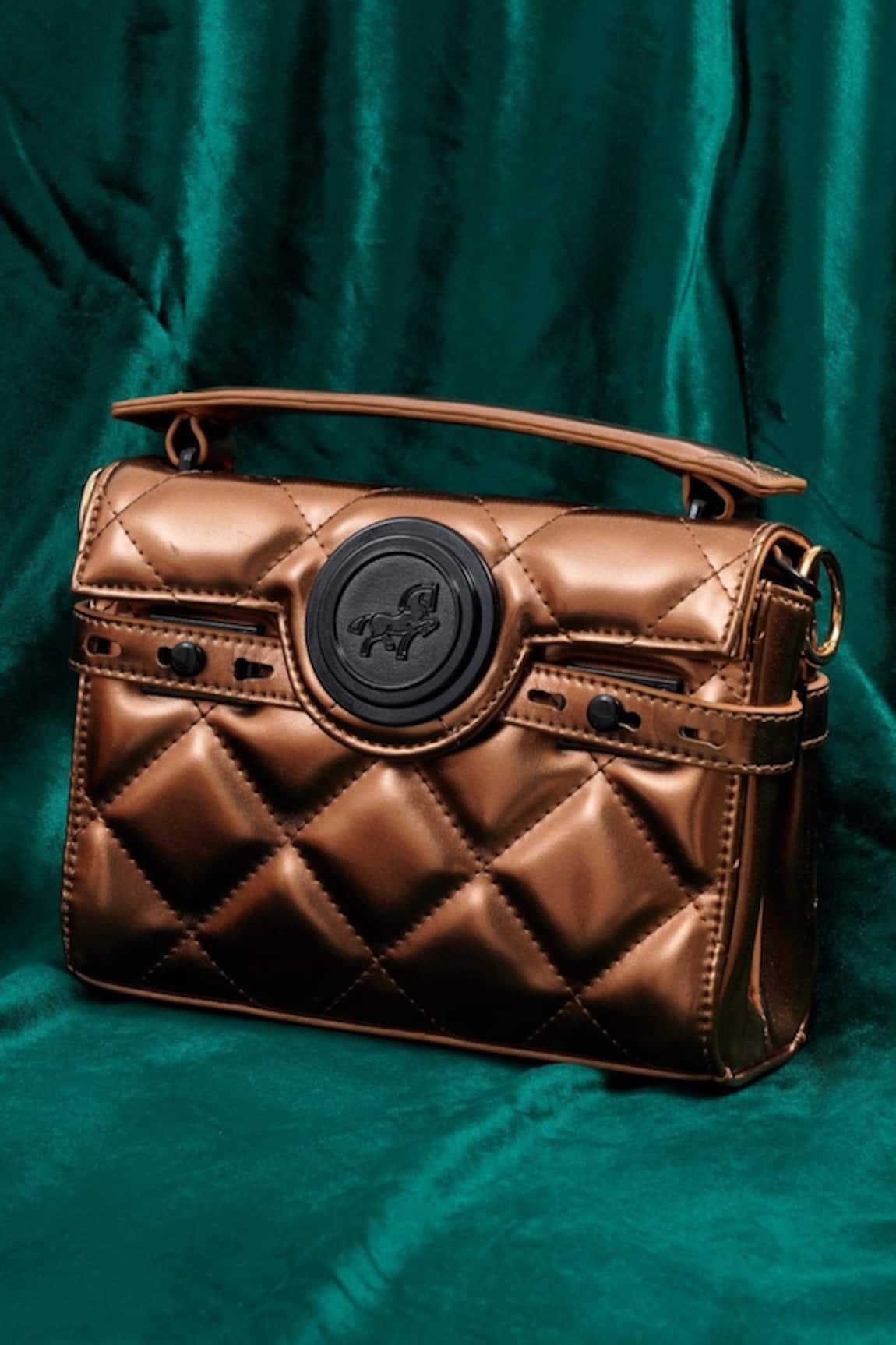 Wagon Horse Reviera Luxe Quilted Shoulder Bag 