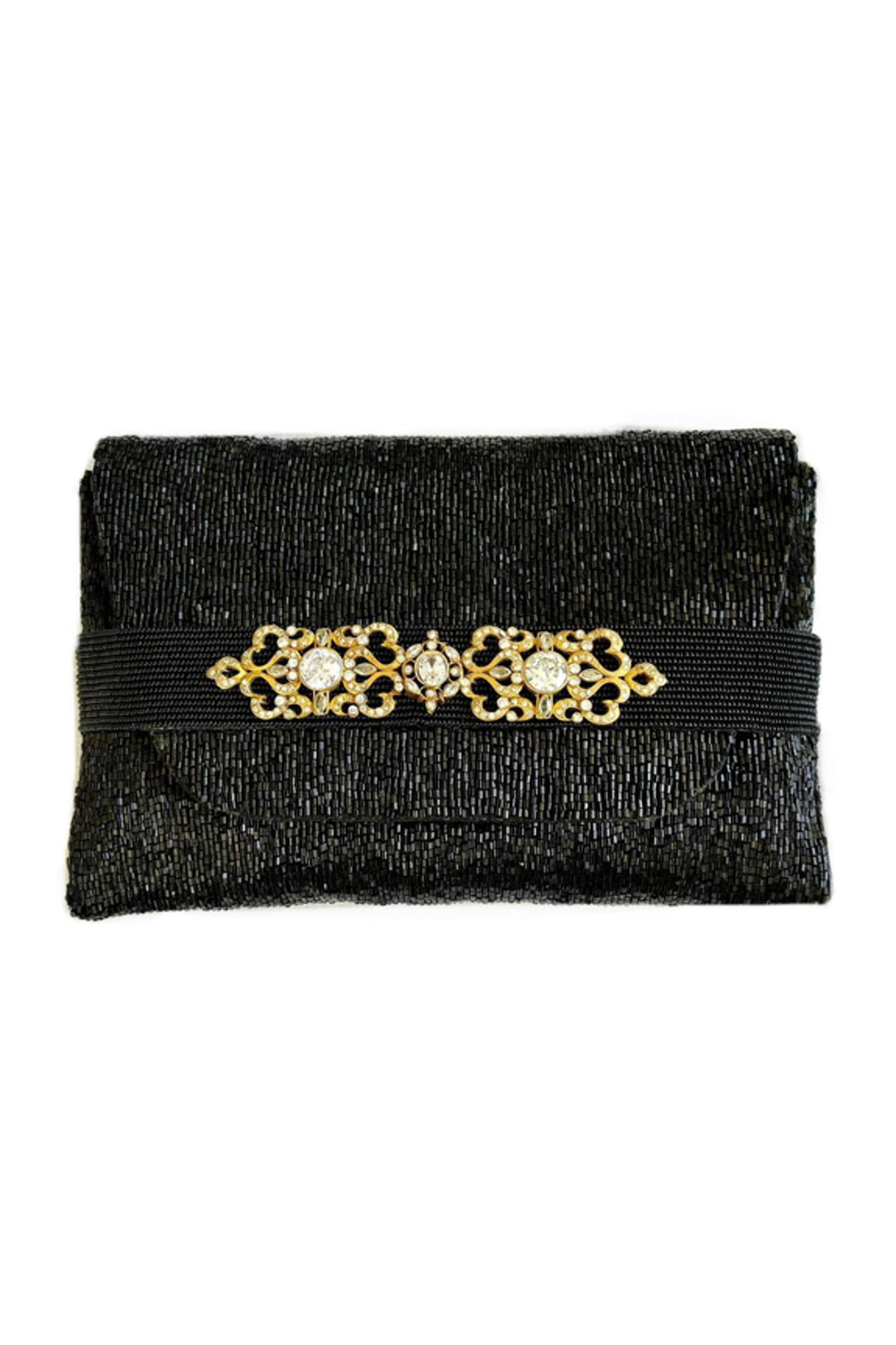 Kokommo Artem Cutdana Embroidered Clutch