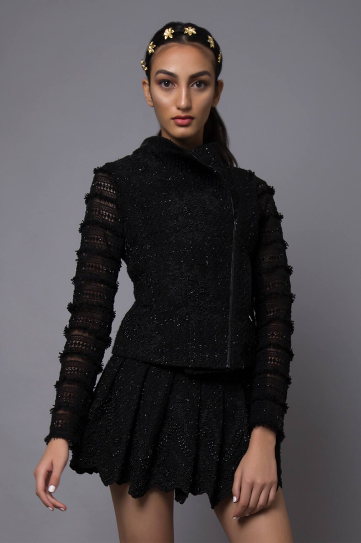 Ornamaas Floral Ornamented Headband