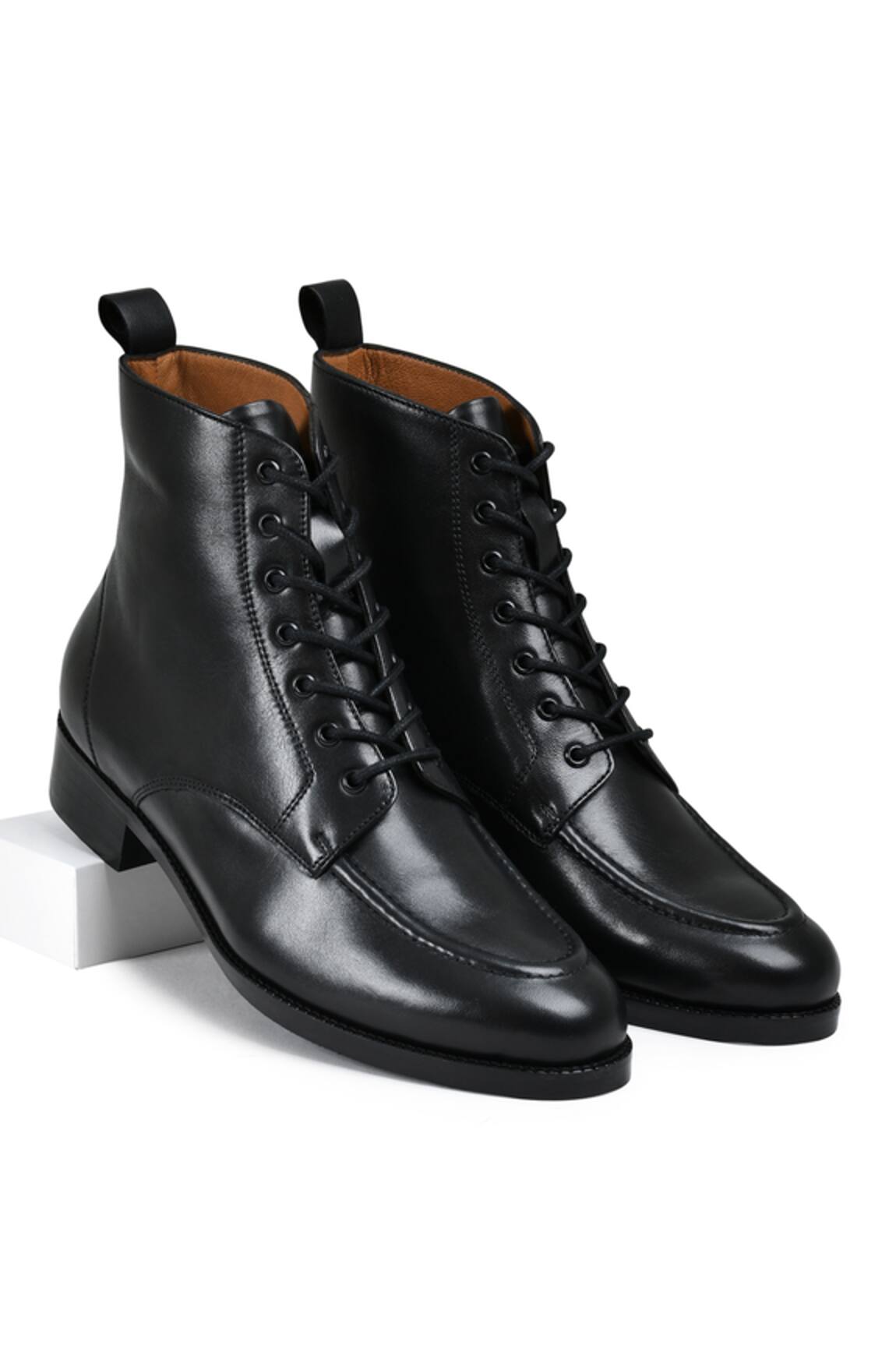 Wednesday Lifestyle Cooper Leather Riding Boots 